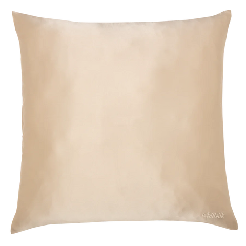 TAIE D'OREILLER EN SOIE ET MICROFIBRE