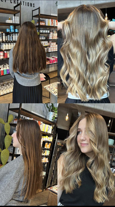Les éclaircissements : blonds, ombrés, balayages